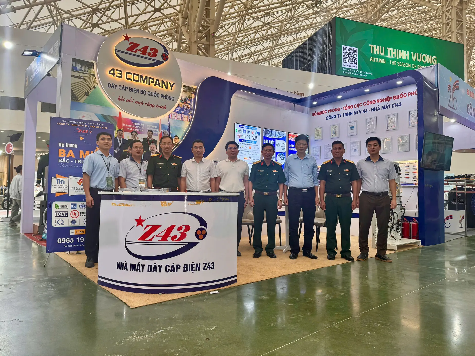 Gian hàng 43 Company tại hội chợ