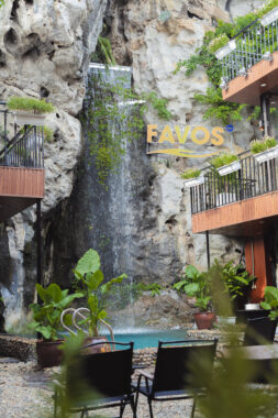 Không gian kết hợp giữa thiên nhiên