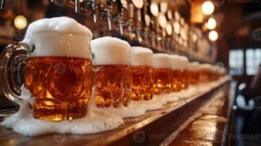 quy trình nấu bia tại resort